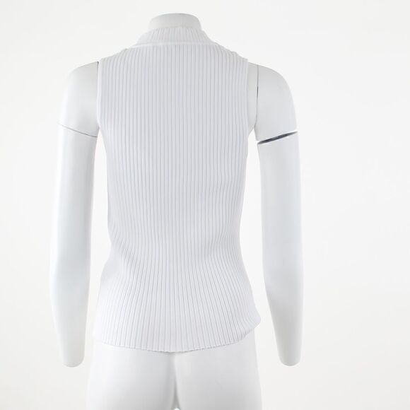 Rebecca Taylor Cutout Rib Knit Sweater Tank - Picture 3 of 5